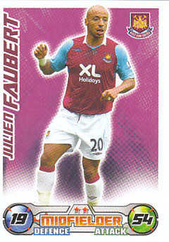 Julien Faubert West Ham United 2008/09 Topps Match Attax #331